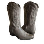 BOTA VILELA FEM. 6005 BICO FINO MUSTANG CAFÉ