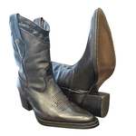 BOTA VILELA FEM. BICO FINO PRETO