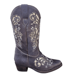 BOTA VILELA 6017 FEM. BICO FINO BUFALO CAFÉ