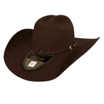 CHAPEU ELDORADO FELTRO MARROM EC380
