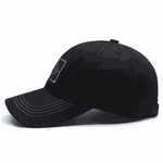 Boné Tático Militar Aba Curva - Bandeira Do Brasil - Preto