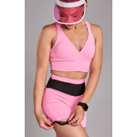 Conjunto Top e Shorts Vibration Rosa bebê