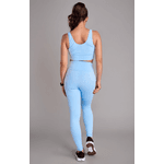 Conjunto Top e Legging Confort Classic Azul bebê