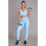 Legging Confort Classic Azul bebê