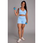 Shorts Confort Classic Azul bebê