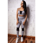 Calça Legging Luminus Blackout cinza