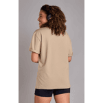 Camiseta Over Strong Marrom