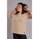 Camiseta Over Strong Marrom