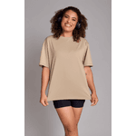 Camiseta Over Strong Marrom