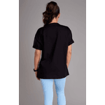 Camiseta Over Strong Preto