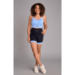 Conjunto Top e Shorts Fast Azul bebê