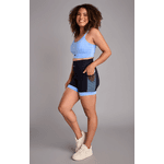 Conjunto Top e Shorts Fast Azul bebê