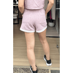 Shorts Moletinho Confy Rosa