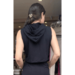 Cropped Moletinho Confy Preto 
