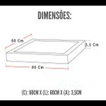 KIT10 PAINEL LED MODULAR SOBREPOR 60X60 6500K 45W BIV- AV147931377