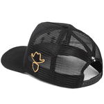Boné Trucker Simprão Farm Caipira Raiz Preto