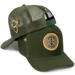 Boné Trucker Simprão Farm Caipira Raiz Verde