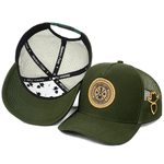 Boné Trucker Simprão Farm Caipira Raiz Verde