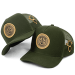 Boné Trucker Simprão Farm Caipira Raiz Verde