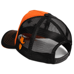 Boné Simprão Farm Laranja Brasão Preto 
