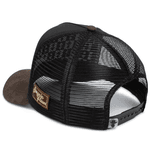 Boné Trucker Sf Simprão Farm Preto com Marrom