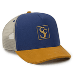 Boné Trucker Simprão Farm Sf Azul