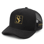Boné Trucker Simprão Farm Sf Preto