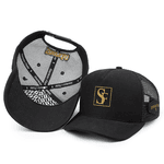 Boné Trucker Simprão Farm Sf Preto