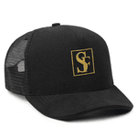 Boné Trucker Simprão Farm Sf Preto