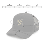 Boné Trucker Simprão Farm Sf Preto