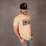 Camiseta Simprão Farm MAde In Roça Bege