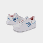 Tênis Infantil Bibi Glam com Brilhos Stitch - Disney