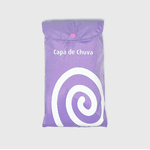 Capa de Chuva Lisa Lilás Pink KidSplash!