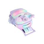 Mochila de Rodas e Costas Infantil Unicórnio Com Asas Violeta Up4you - Luxcel