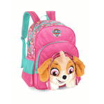 Mochila Escolar Infantil Feminina 16L Skye Patrulha Canina - Luxcel