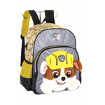 Mochila Escolar Baby Masculina 11L Rubble Patrulha Canina - Luxcel