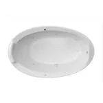Banheira Oval Clean 169x102x52Cm 1 pessoa 325L Axell - OCA