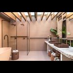 Chuveiro Deca com Tubo de Parede Quadrado Corten Matte 1992.CT.CT.MT