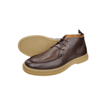 bota couro café