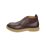 bota couro café