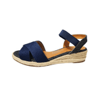 sandália espadrille marinho