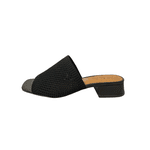 sandália tamanco preto