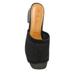 sandália tamanco preto