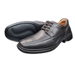mocassim couro café