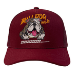 BONÉ IDR TRUCKER ABA CURVA OFICIAL- BULDOGUE INGLÊS ZZZ- VINHO