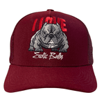 BONÉ IDR TRUCKER ABA CURVA OFICIAL- I LOVE EXOTIC BULLY - VINHO