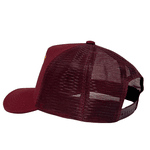 BONÉ IDR TRUCKER ABA CURVA OFICIAL- A VIDA É MELHOR COM BULDOGUE FRANCÊS -VINHO