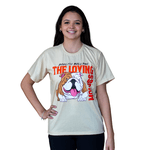 CAMISETA ENGLISH BULDOGUE THE LOVING MOLOSS-CÁQUI