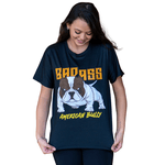 CAMISETA BADASS AMERICAN BULLY- PRETA