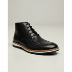 Sapato Masculino Oxford Esporte Fino Bota Couro Legitimo Preto